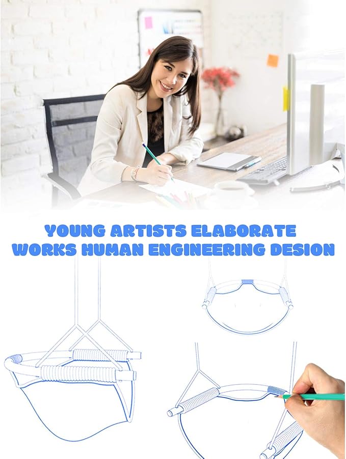 Hi-Na Kids Swing for Swing Set, Heavy Duty Rope Swings with Snap Hooks and Straps, 440LBS Capacity, Toddler Swing Seat for Indoor Porch, Outdoor Playground, Tree, Blue