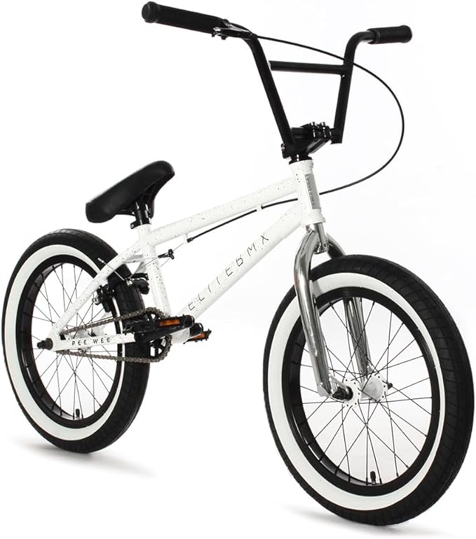 Elite BMX Bicycle 18", 20" & 26" Model Freestyle Bike - 3 Piece Crank