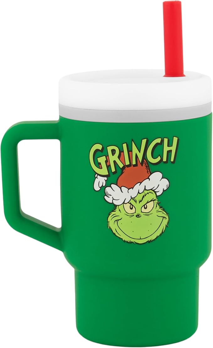 Infantino My 1st Tumbler, Silicone Sippy Cup with Straw & Handle, Spill-Resistant Baby Cup for On-the-Go, BPA-Free Transition Bottle