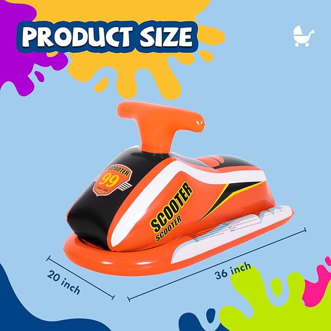 DIMAR GARDEN Inflatable Kids Pool Float, Child Pool Raft Toy