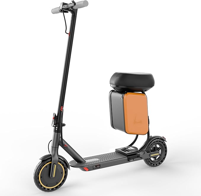 Electric Scooter for Adults - 350W/500W Motor, 8.5"/10" Solid Tire, Top Speed 19 MPH, Max 16-22 Miles Ranges, Load 265LBS, Aluminum Alloy Frame Foldable Commuting Escooter for Adults & Teens
