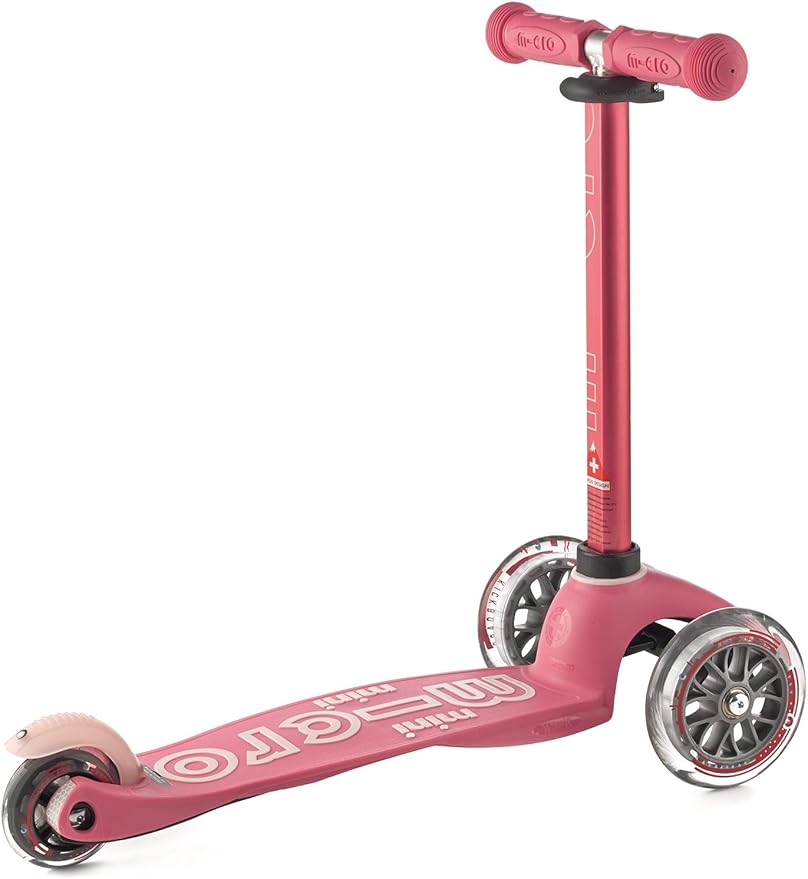 Micro Kickboard - Mini Deluxe - Three Wheeled, Lean-to-Steer Swiss-Designed Micro Scooter