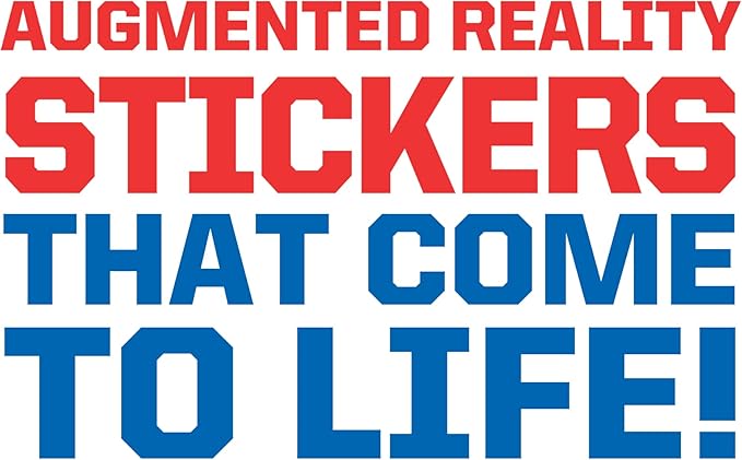 Abacus Brands Holotoyz Paw Patrol AR Stickers - Magic Augmented Reality Hologram Stickers Come to Life with Smart Phone - 4D for Kids