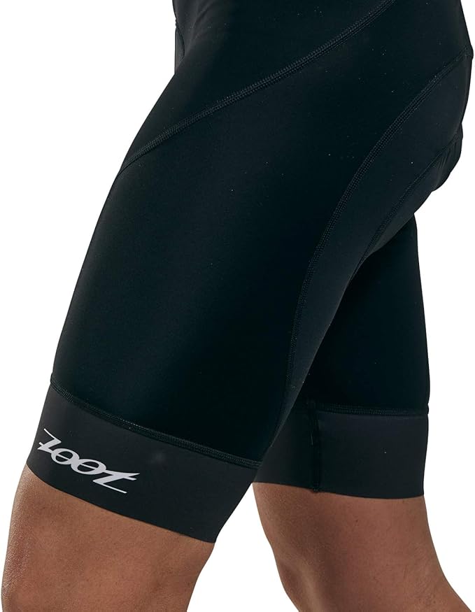 Zoot Men’s Core Cycle Shorts, Padded Performance 9-Inch Bicycle Shorts for Triathlons & Endurance Racing, UPF 50+ Fabric