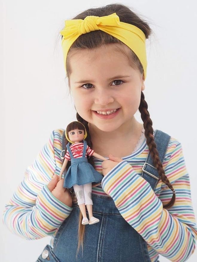 Lottie Be Kind Doll with Denim Pinafore