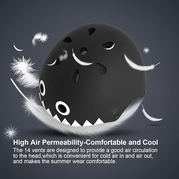 Glaf Toddler Helmet for 2-8 Years Kids Bike Helmets Baby Girls Boys Multi-Sport Adjustable Skateboard Bicycle Helmet Lightweight 3 Sizes for Toddler to Youth 8-14