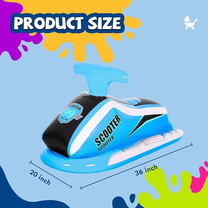 DIMAR GARDEN Inflatable Kids Pool Float, Child Pool Raft Toy