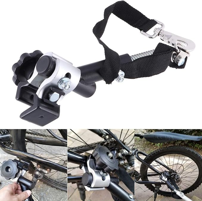 Bike Trailer Hitch Connector Universal Bike Bicycle Trailer Coupler Attachment Cycling Adapter Accessories