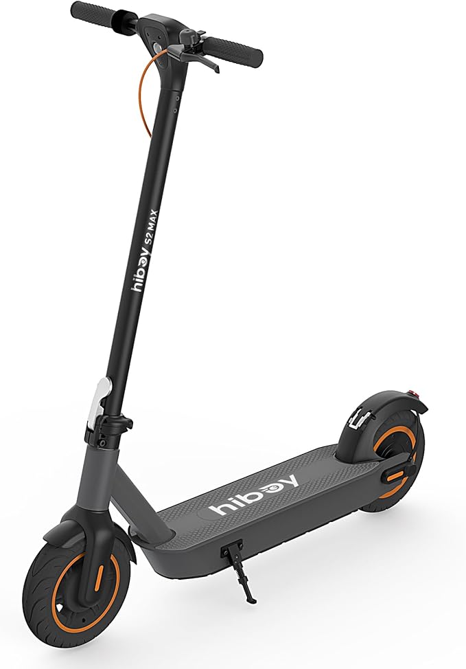 Hiboy S2 Pro/S2 MAX Electric Scooter, 500W Motor, 10" Solid Tires, 25-40.4 Miles Range, 19 Mph Folding Commuter Electric Scooter for Adults (Optional Seat)