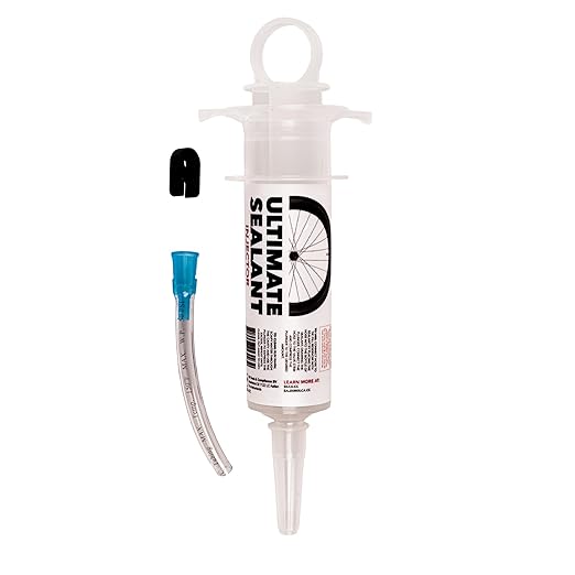 SILCA Ultimate Tubeless Tire Sealant Injector - Precision Applicator for SILCA Ultimate Tubeless Sealant - 2 oz Capacity - Easy to Clean, Reusable Tool for Quick Bike Tire Maintenance
