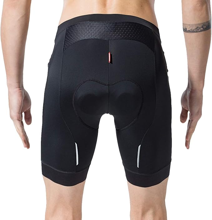 Men's Cycling Shorts Padded Bicycle Riding Half Pants Bike Biking Cycle Tights