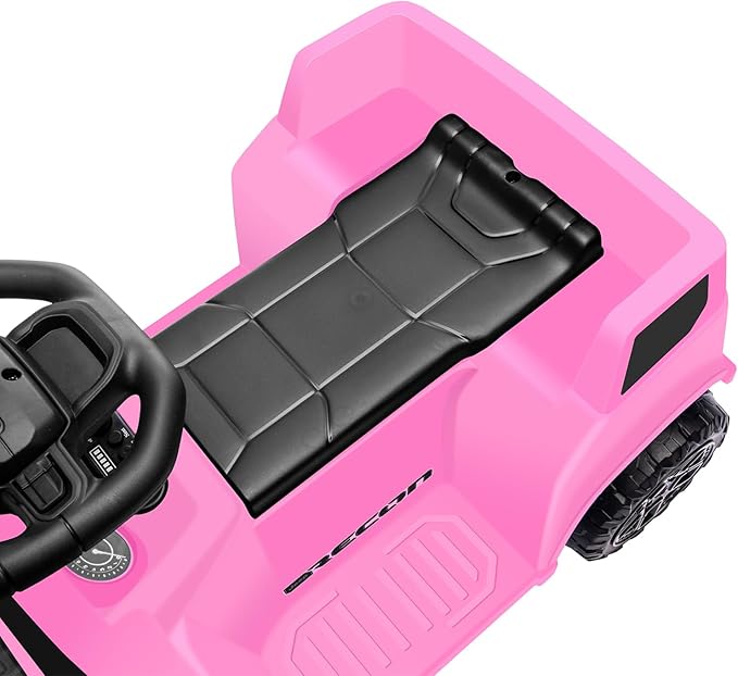 6V Ride On Car for Toddlers, Electric Car with Music, Horn, Pedal, for Ages 18–96 Months, Pink
