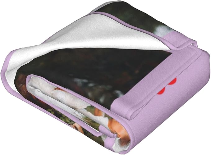 Custom Blanket with Photos, Personalized Blankets with Picture, I Love You Girlfriend Boyfriend Couples Gifts, for Birthday Christmas Women Men Adult Kids Mom Dad Wife Husband