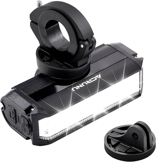 Super Bright 3400 Lumens LED Bike Light USB Rechargeable - 5 Modes Bicycle Headlight with 7H Runtime, IPX6 Waterproof, Quick Release Mount for Mountain Road Cycling Commuting Night Safety