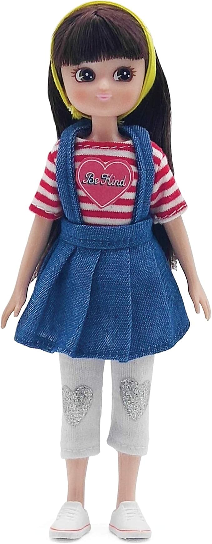 Lottie Be Kind Doll with Denim Pinafore