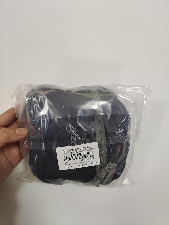 ZOMAKE 10L Lightweight Packable Hiking Backpack, Small Travel Hiking Daypack for Women Men Tear Resistant Foldable Day Pack for Camping Outdoor Sports(Navy Blue)