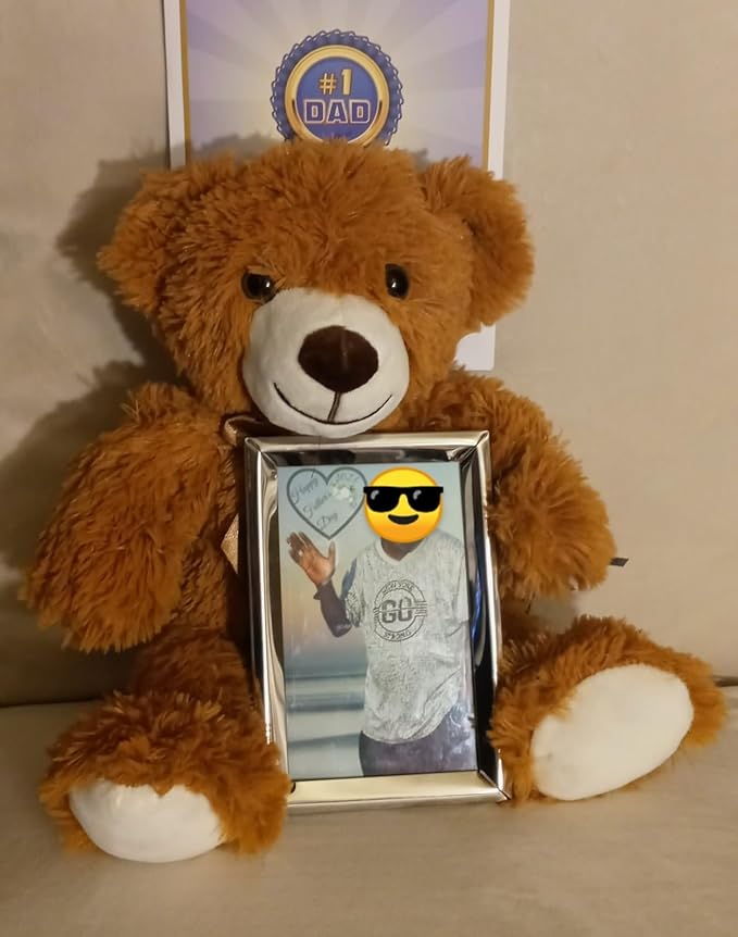 12 Pack Teddy Bears Bulk 13.5 inch Teddy Bear Stuffed Animal Baby Shower Bear Plush Gifts for Christmas Valentine's Day Mother's Day for Kids or Adults (6 Light & 6 Dark Brown)