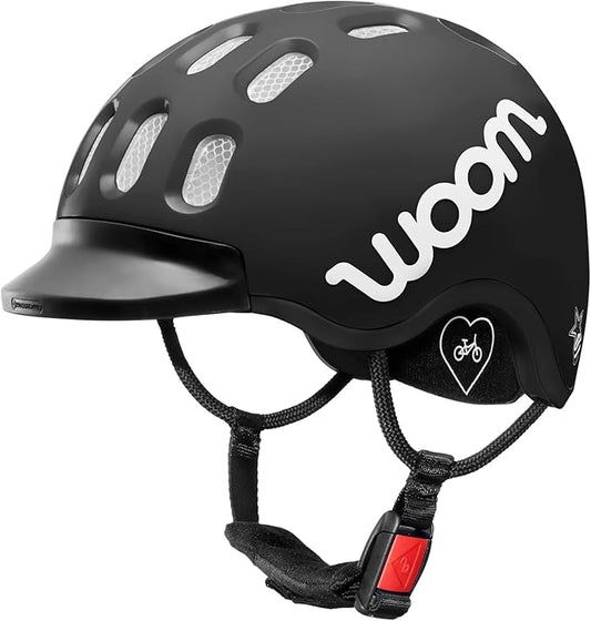 woom Kids’ Bike Helmet, Adjustable Children's Pinch-Free Helmet for Roller Skating & Scooting, Safe Bicycle & Cycling Helmet for Boys & Girls (1-14 Years Old)