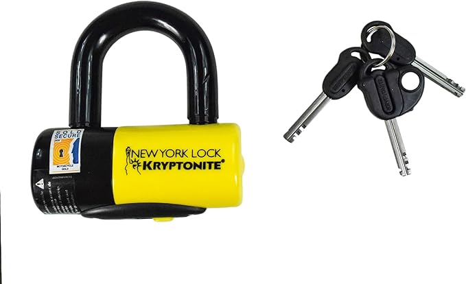 Kryptonite New York Fahgettaboudit Chain 1415 & New York Disc Lock