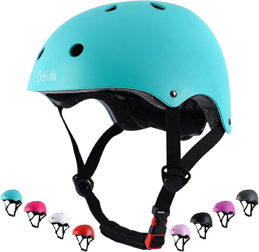 Kids Bike Helmet,Boys Girls Helmet Multi-Sport Helmet for Skateboard Roller Inline Skating Bicycle Scooter 3 Sizes
