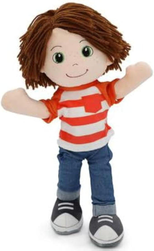 Playtime by Eimmie 14" Soft Baby Doll for Boys (Ollie) - Plush Rag Doll for Toddlers & Infants, Washable Stuffed Toy with Sensory Fabric Body - Great for Baby Showers, Birthdays & Special Occasions