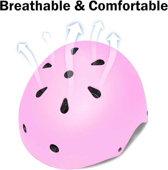 Kids Bike Helmet for 2-3-5-8-14 Ages Girls,Boys,Toddler,Kids and Youth, Ventilation and Impact Resistance Toddler Bike Helmet for Multi-Sport Bicycle Scooter Inline Roller Skate and Skateboarding