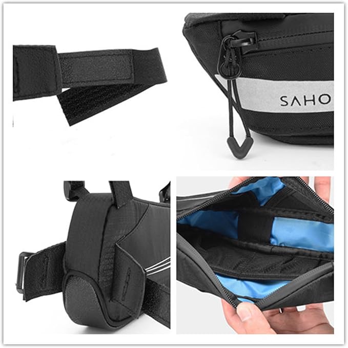 Bicycle Triangle Bag Bike Storage Bag Bicycle Frame Pouch Bag for MTB Road Bike Cycling Bike Accessories