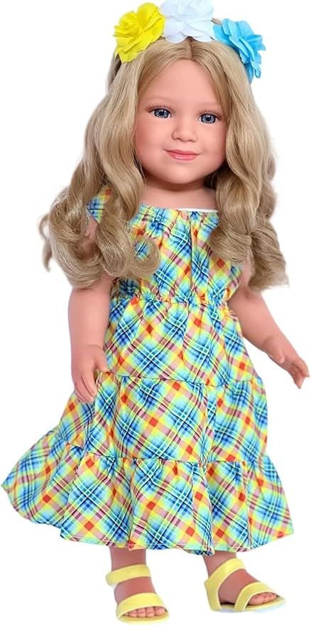 Kennedy and Friends 18 Inch Fashion Dolls- Tilt and Pose Feature and All Vinyl (F01-Wslynn)