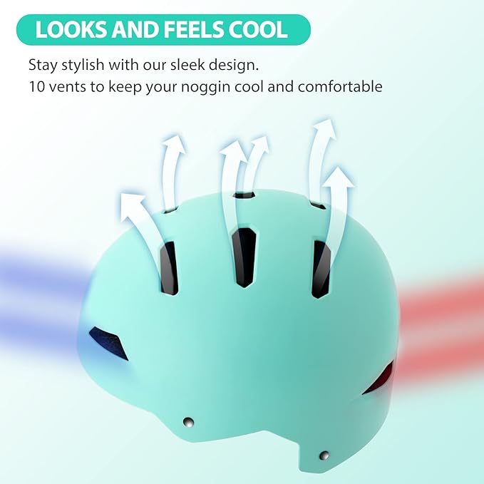 Kids Bike Helmet Ages 3-5-8-14, CPSC ASTM CPSIA Certified Toddler Helmet