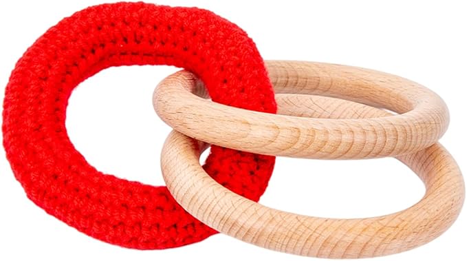 Adena Montessori Play Kit for 3-4 Months Baby,8 in 1 Wooden Learning Educational Toys for Toddler,Include Framed Mirror Book,High-Contrast Cards and More,Christmas Birthday Gift for Boys Girls