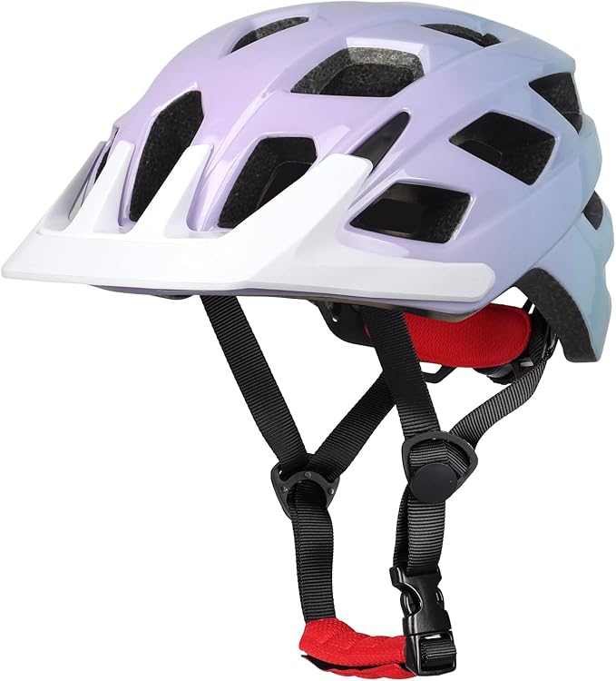 Kids Bike Helmet, 2 Size Adjustable for Youth Toddler Boys & Girls 3-5-8-10-12-14 Years, Child Helmets with Visor for Skating Cycling Scooter