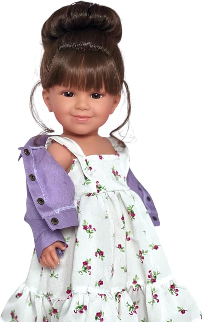 Kennedy and Friends 18 Inch Fashion Dolls- Tilt and Pose Feature and All Vinyl (F0-Kennedy)