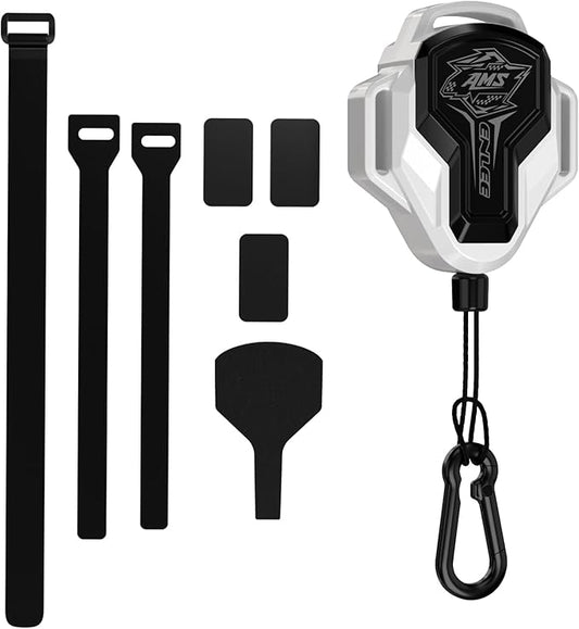 ENLEE Mountain Bike Tow Strap for Kids, Auto-Retractable Outdoor Riding Parent-Child Tow Rope with One Hook