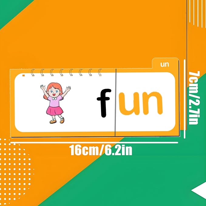 30 Read and Rhyme Flip Books Letter Sounds Flash Cards Flip Books Interactive Reading Flash Cards