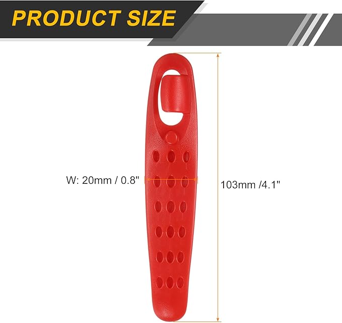 HARFINGTON Bicycle Tire Levers Ultra-Strong & Lightweight POM Tire Removal Tool Non-Slip Grip for Road Mountain Gravel Bikes