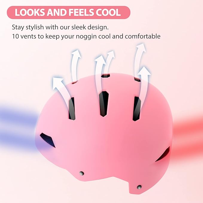 Kids Bike Helmet Ages 3-5-8-14, CPSC ASTM CPSIA Certified Toddler Helmet