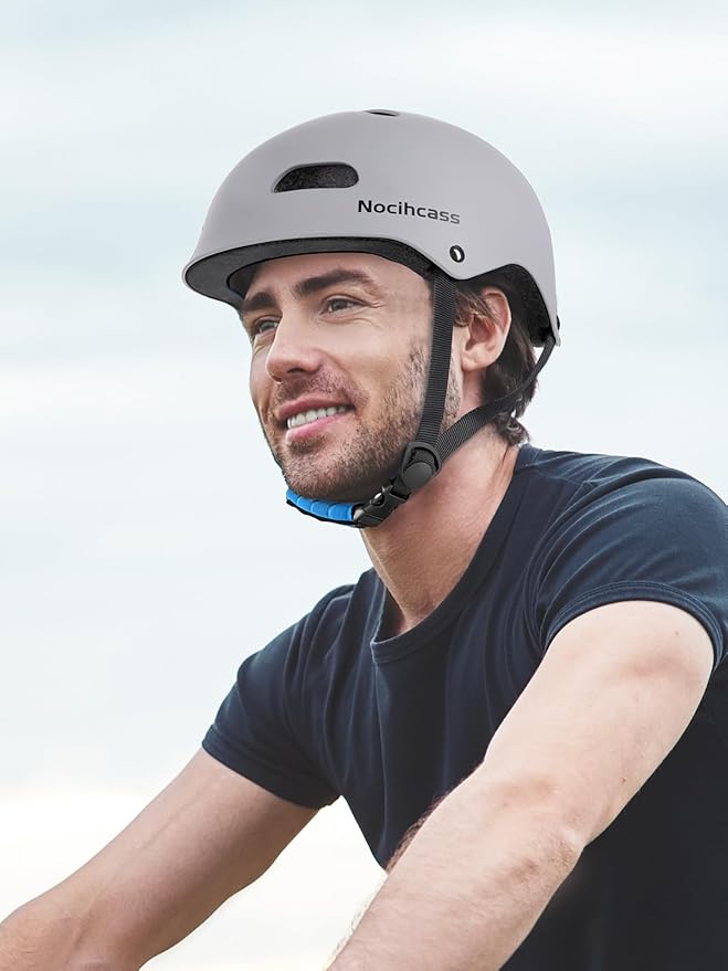 Skateboard Bike Helmet,Multi-Sport with Premium Safety & Ventilation,Shock-Absorbing,Adjustable for Cycling Scooter Commuter Skate Protection for Youth Adult