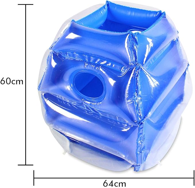 SUNSHINE-MALL 2 pc Sumo Balls for Kids, Bubble Bounce Ball, Lawn Game for Child Outdoor Team Gaming Play, Ages 3-12 (24 inch, 2 pcs)