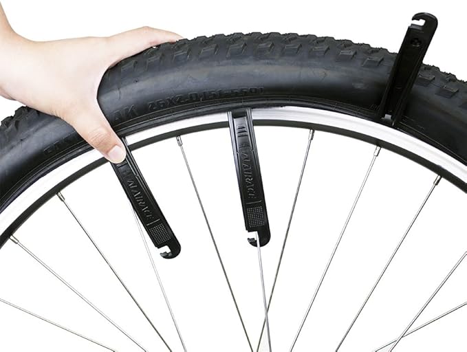 Bike Tire Lever Set - Bicycle Levers to Repair Bike Tubes - Cycling Repair Accessories Tools
