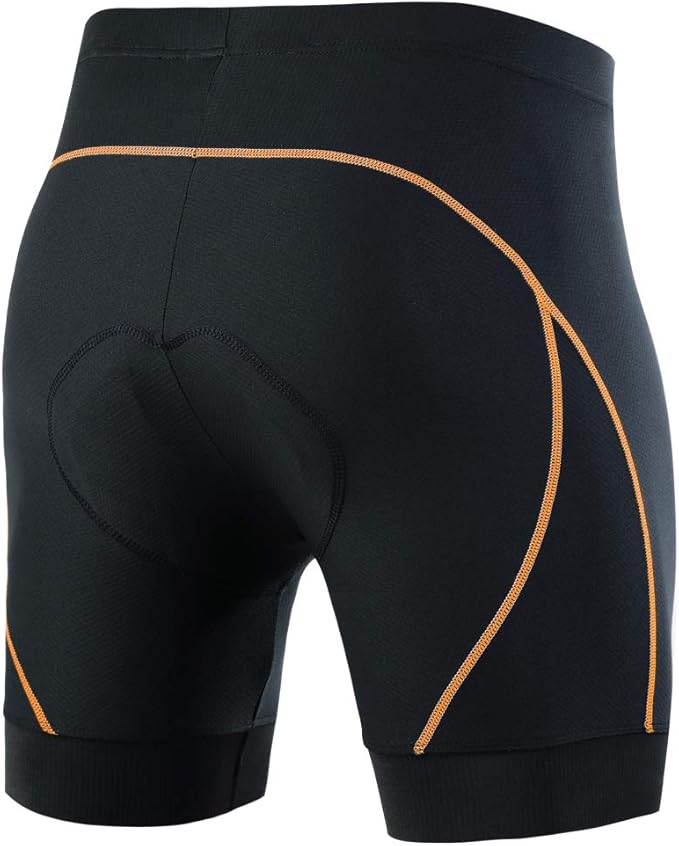 XGC Men's Cycling Underwear Shorts with High-Density High-Elasticity and Highly Breathable 4D Gel Padded