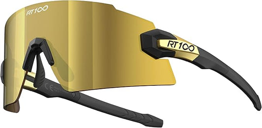RIDE YOUR WAY Professional wrap around Frameless Cycling Sunglasses for Men and Women