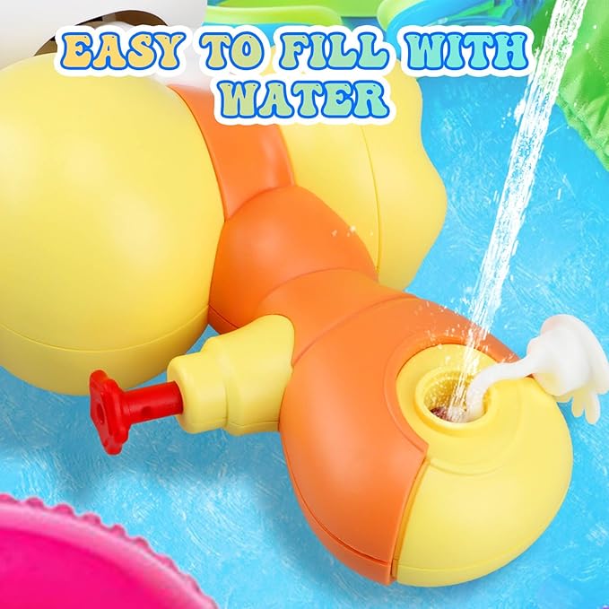 Dolanus Water Gun Toys for Kids Ages 3-8: Mini Animal Water Guns, Squirt Guns, Party Favors, Outdoor Toys