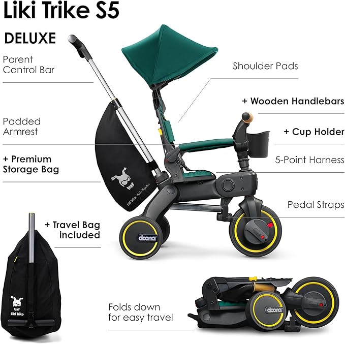 DOONA - Liki Trike S5 - Racing Green