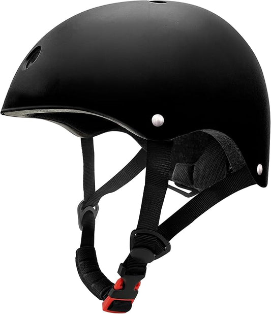 Simply Kids Bike Helmet with DIY Stickers, CPSC & CE Certified - Toddler Helmet for Skateboard Roller-Skating Bicycle Scooter