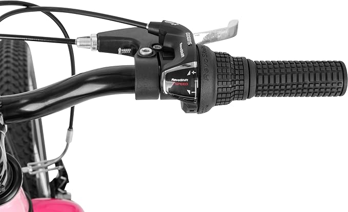 Retrospec Dart 20 & 24 Inch Kids Bike - 7-Speed Hybrid Bicycle for Ages 6-11 with 29in All-Season Tires & Shock Absorption - Adjustable Height Youth Bike with V-Brakes & Smooth Gear Shifting