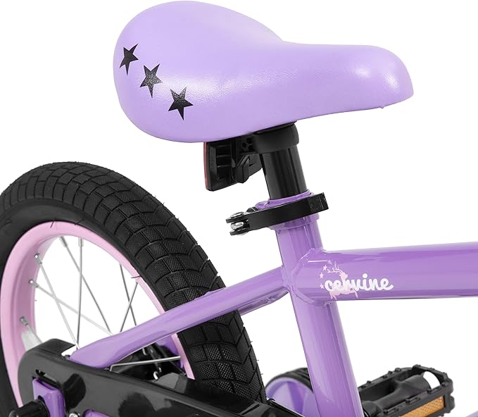 KEANO Cervine 14 16 20 Inch Kids Bike for Boys Girls Ages 3-10 Years, 14 16 Inch Toddler BMX Bikes with Training Wheels and Basket, 20 in Children Bicycles with Kickstand