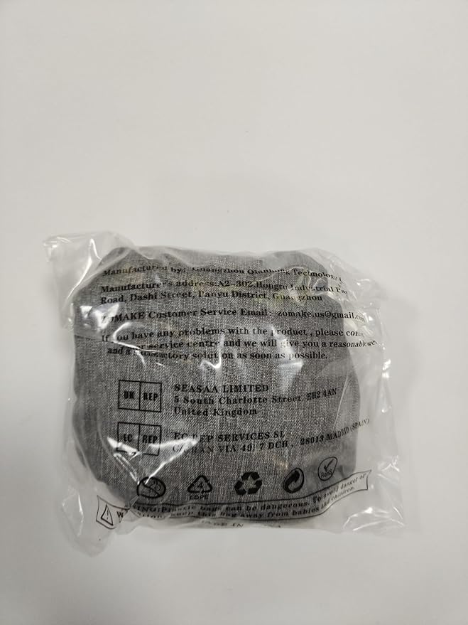 ZOMAKE 10L Lightweight Packable Hiking Backpack - Small Travel Hiking Daypack for Women Men - Tear Resistant Foldable Day Pack for Camping Outdoor Sports(Grey)