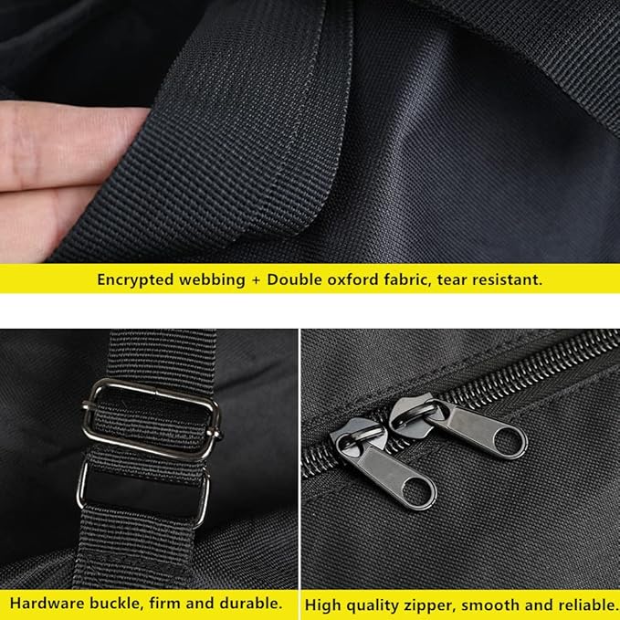 Folding Bike Travel Bag - Fits 26 inch or Below Folding Bikes, Bicycle Transport Case for Air, Train Travel