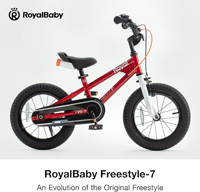 RoyalBaby Kids Bike EZ Balance to Pedal Dual Handbrake Toddlers Boys Girls Bicycle 12-20 Inch for Age 3-10 Years