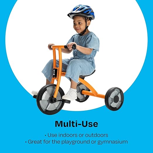 Childcraft - 1398980 Tricycle, 12 inches Seat Height, Orange